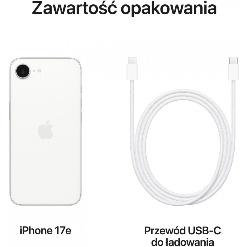 Smartphone Apple iPhone 17e 5G 8/512GB White (MHU04)