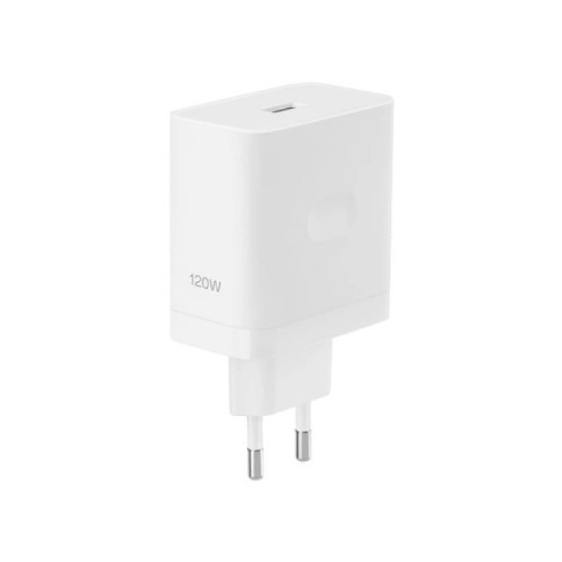 OnePlus SUPERVOOC 120W Single-Port USB-A Charger, White