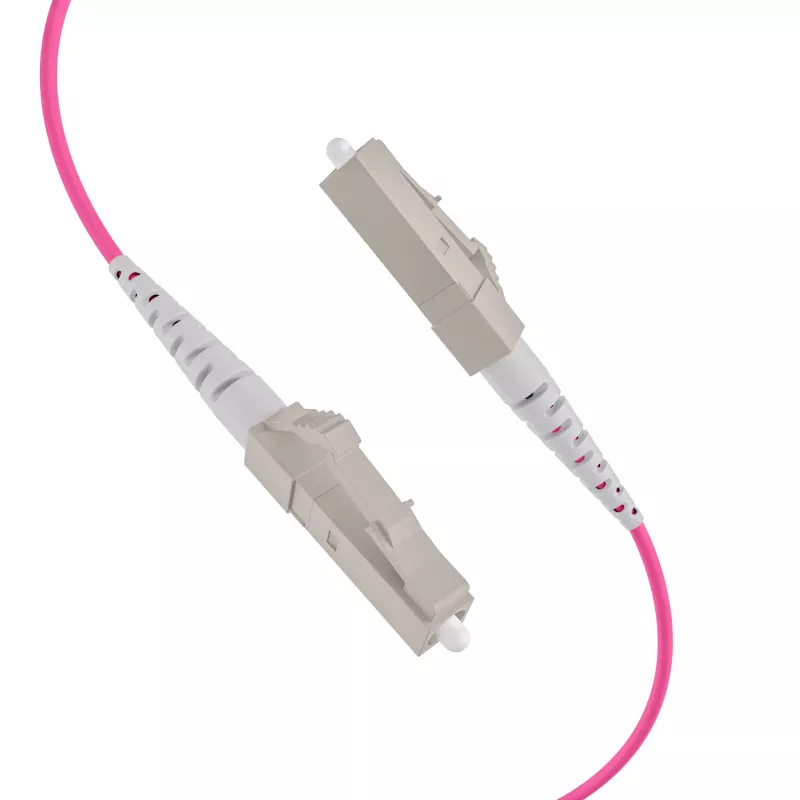 EFB Fibre Optic Trunk Cable OM4, 4 Fibres, LC-LC, 130 m, LSZH