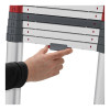 Hailo Flexline T100 Telescopic Ladder, 9 Steps