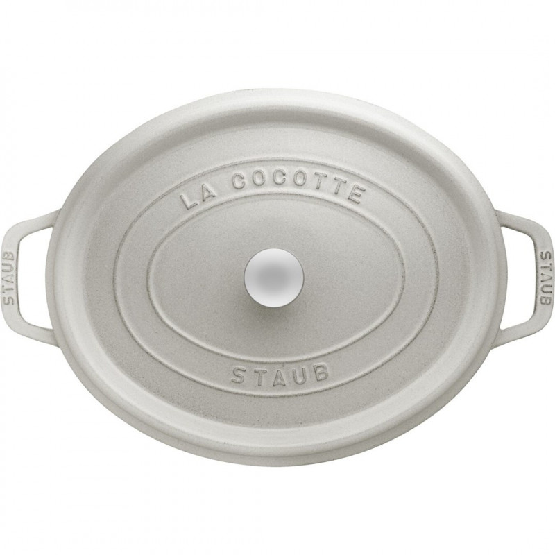 Zwilling Staub La Cocotte Oval Cast Iron Casserole Dish, 4.2 L (40501-415-0)