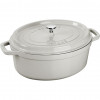 Zwilling Staub La Cocotte Oval Cast Iron Casserole Dish, 4.2 L (40501-415-0)