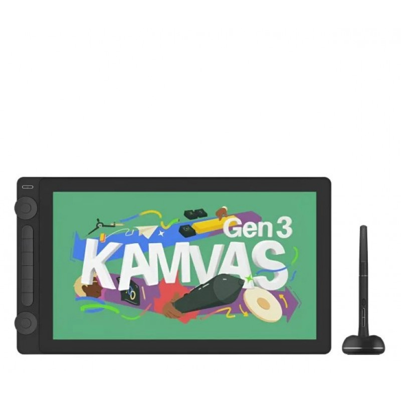 HUION Kamvas 16 Gen 3 Pen Display (Graphics Tablet with Screen)