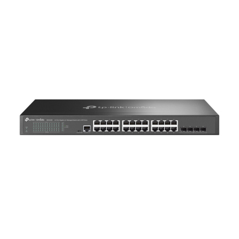 TP-Link Omada SG3428 (JetStream) 24-Port Gigabit Switch, 4x SFP, V2.4