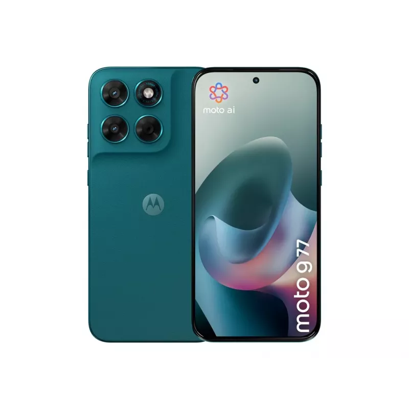 Motorola G77 8GB/128GB Smartphone, 6.78 inch pOLED, 5200 mAh, IP64, Dual SIM, Pantone Shaded Spruce (XT2621-2)