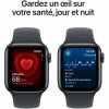 Apple Watch SE (GPS) 40 mm Midnight Aluminium Case with Midnight Sport Band - S/M