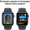Apple Watch SE (GPS) 40 mm Midnight Aluminium Case with Midnight Sport Band - S/M