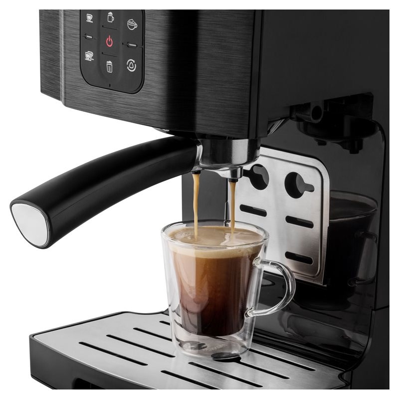 Sencor SES 4040BK Semi-Automatic Coffee Machine, 1450 W, 20 bar, 1.4 l, Black