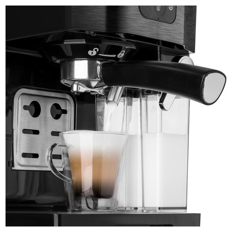 Sencor SES 4040BK Semi-Automatic Coffee Machine, 1450 W, 20 bar, 1.4 l, Black