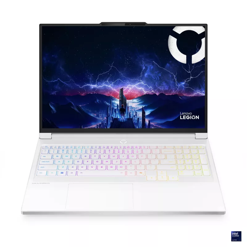 Lenovo Legion 7 16IAX10 16 inch WQXGA OLED Notebook - Intel Core Ultra 9 275HX, 32GB RAM, 1TB SSD, NVIDIA GeForce RTX 5060 8GB, Windows 11 Home, Glacier White