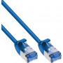 InLine Slim Cat6a U/FTP Patch Cable RJ45, 1 m, Blue