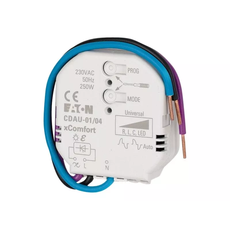 Eaton CDAU-01/04 Smart Dimmer Actuator, Flush-Mounted (182443)