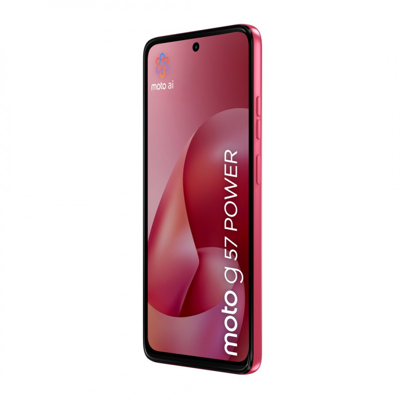 Motorola moto g57 power 5G Smartphone 12GB/256GB, 6.72 inch, 7000 mAh, Dual SIM, Android 16, Pink