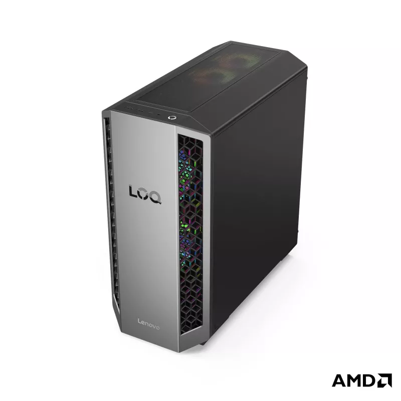 Lenovo LOQ Tower 26ADR10 Desktop PC - AMD Ryzen 7 8745HX, 32GB RAM, 1TB SSD, NVIDIA GeForce RTX 5050 8GB, Windows 11 Home