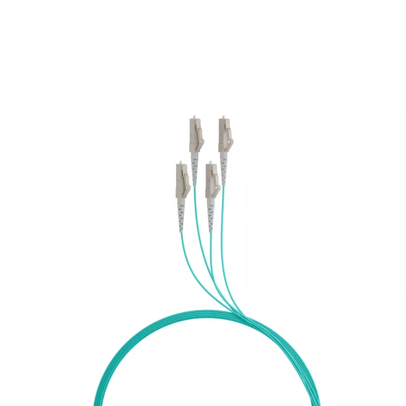EFB-Elektronik OM3 Trunk Cable U-DQ(ZN)BH, 4 Fibres, 1x4 LC-LC, 30 m, Dca, LSZH (O8303S30OM3)