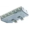 Telegärtner Cat.6A Patch Distributor (Deep) for DIN Rail with TS Adapter, 6x RJ45 Sockets (J02021A0055)
