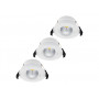 Shelly PbS Hilux DS8 Smart LED Recessed Spotlight, 3-Pack, 2200-6500K, CRI95, 600 lm, Bluetooth, Wi-Fi, White