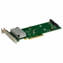 Supermicro AOC-SLG4-2H8M2-O 2-Port M.2 NVMe/SATA RAID 0/1 Carrier Card, Low-Profile PCIe 4.0 x16