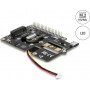 Delock Adapter Raspberry Pi 5 to 1 x M.2 NVMe Key M Slot (62145)