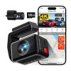 REDTIGER F4 Pro WiFi 4K + 1080p 128GB Dash Cam