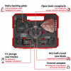 Einhell 708136 Multifunction Tool Accessory Set, 35 Pieces, in XL-PLUS-CASE