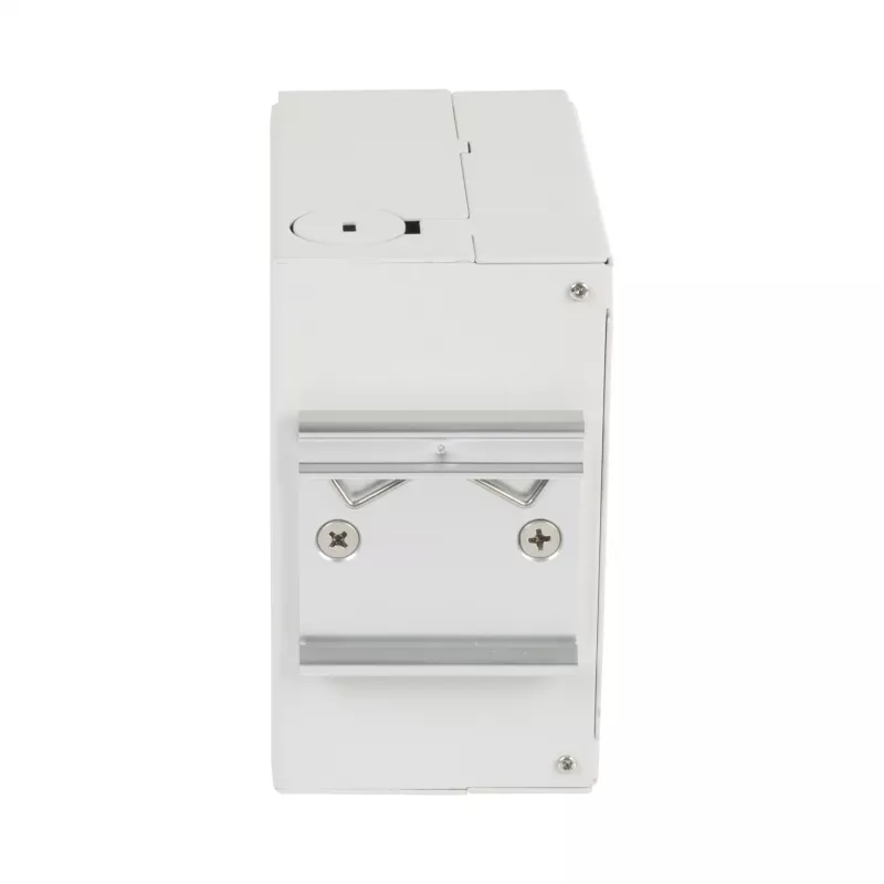 EFB Elektronik DIN Rail Fibre Box OS2 G652D, 12x LC Pigtails, 6x LC Duplex Couplers (BHS70921.12)