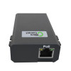 Microconnect POEINJ-60W-USBC Gigabit Ethernet PoE Injector, IEEE 802.3af/802.3bt, 100 m, Black