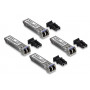 TRENDnet TEG MGBS10 - SFP (Mini-GBIC) Transceiver Module - 1GbE - 1000Base-LX - LC Single-Mode - up to 10 km - 1310 nm - TAA Compliant (Pack of 4)