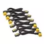 APC AP8702R Power Cord Kit, 6 pcs, Locking C13 to C14 (90°), 0.6 m