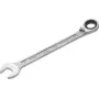 HAZET 606-27 Ratcheting Combination Wrench, SW 27 mm, Length 359.2 mm, Reversible Ring Side, 15°