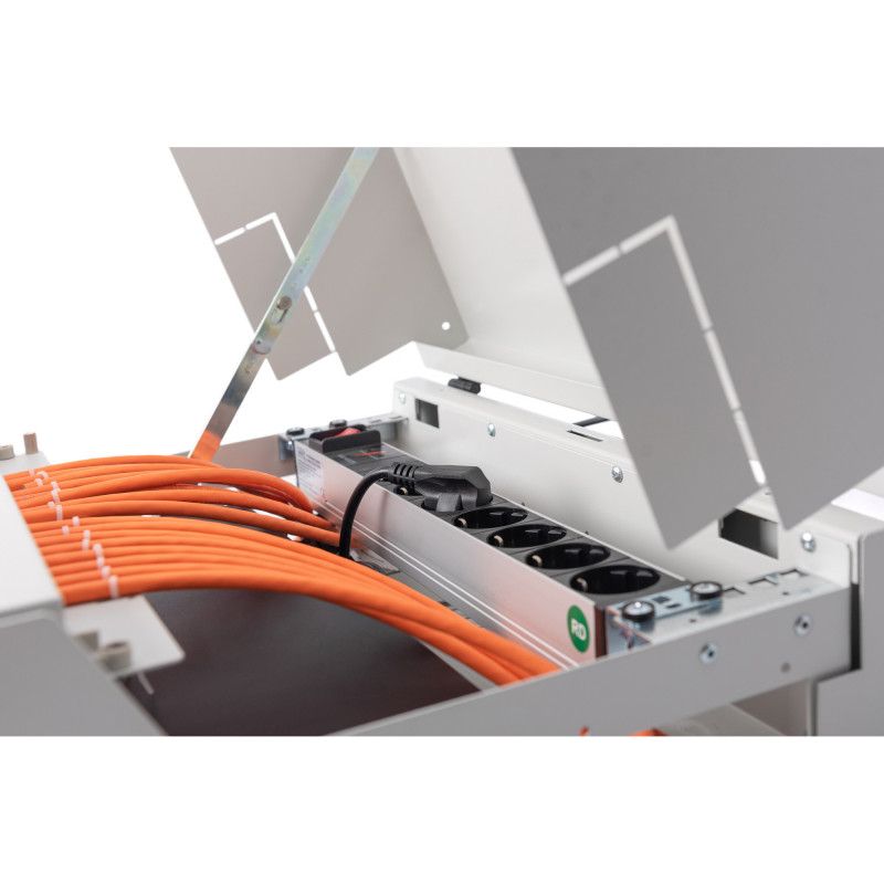 DIGITUS Cat7 S/FTP Installation Cable, B2ca, AWG 23/1, LSZH, 100 m, Orange