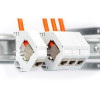 DIGITUS Cat7 S/FTP Installation Cable, B2ca, AWG 23/1, LSZH, 100 m, Orange