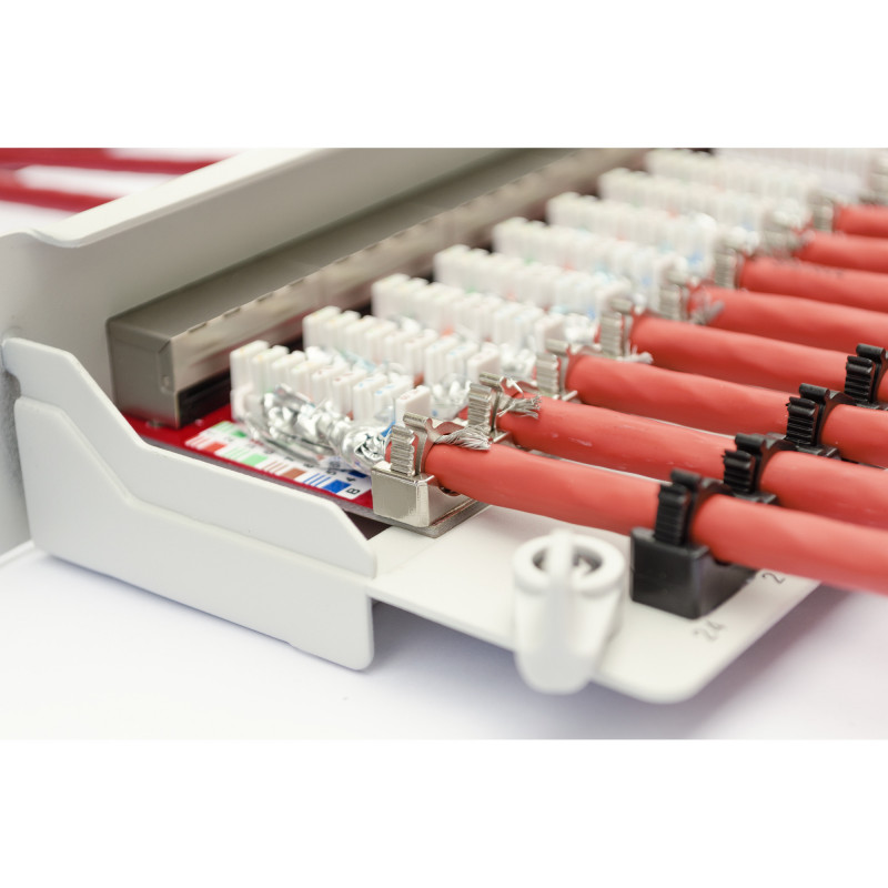 DIGITUS Cat7 S/FTP Installation Cable, B2ca, AWG 23/1, LSZH, 100 m, Orange