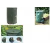 EDA RÉCUP'O Foldable Rain Barrel Kit, 500 l, Diameter 800 mm, Green, UV-Resistant (010983 V.CA)