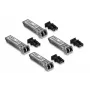 TRENDnet TEG-MGBSX/4 - SFP (Mini-GBIC) Transceiver Module - LC Multi-Mode - up to 550 m - 850 nm - TAA Compliant (Pack of 4)