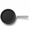 Smeg FPF2802EGM Frying Pan, 28 cm, Ceramic, Stainless Steel Handle, Emerald Green