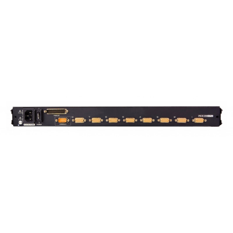 ATEN CL5708M 8-Port 17 inch LCD KVMP Switch, Nordic