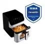 TESLA AirCook DualHeat QD65 XXL Digital Air Fryer with Dual Heating