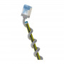 Goobay Slim Cat6a U/FTP Patch Cable RJ45, 1 m, Grey