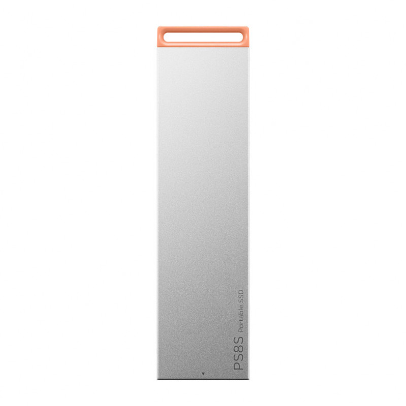 Lenovo PS8S 2TB Portable External SSD, USB 3.2 Gen 2, USB-C, Cool Gray (4XB1T88413)