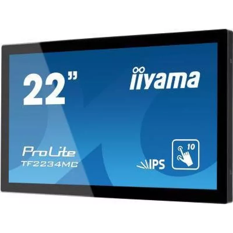 Iiyama TF2234MC-B6AGB 22 inch Touch Monitor, VGA, HDMI, DP