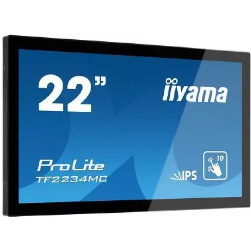 Iiyama TF2234MC-B6AGB 22 inch Touch Monitor, VGA, HDMI, DP