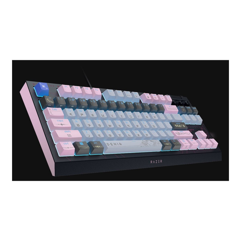 Razer BlackWidow V4 Tenkeyless HyperSpeed Wireless Gaming Keyboard, US, Orange Switch, Wuthering Waves Edition