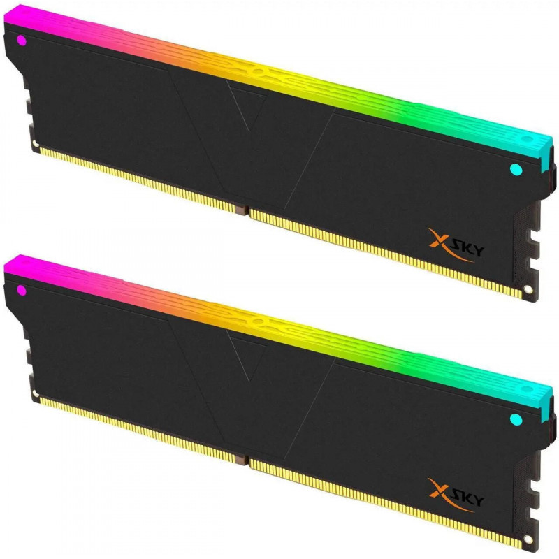 V-Color Manta XSky DDR5-6000 RAM, CL28, EXPO - 32 GB Dual Kit, Black
