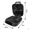 Gastroback 42469 Snack Station 4XL Advanced Sandwich Maker