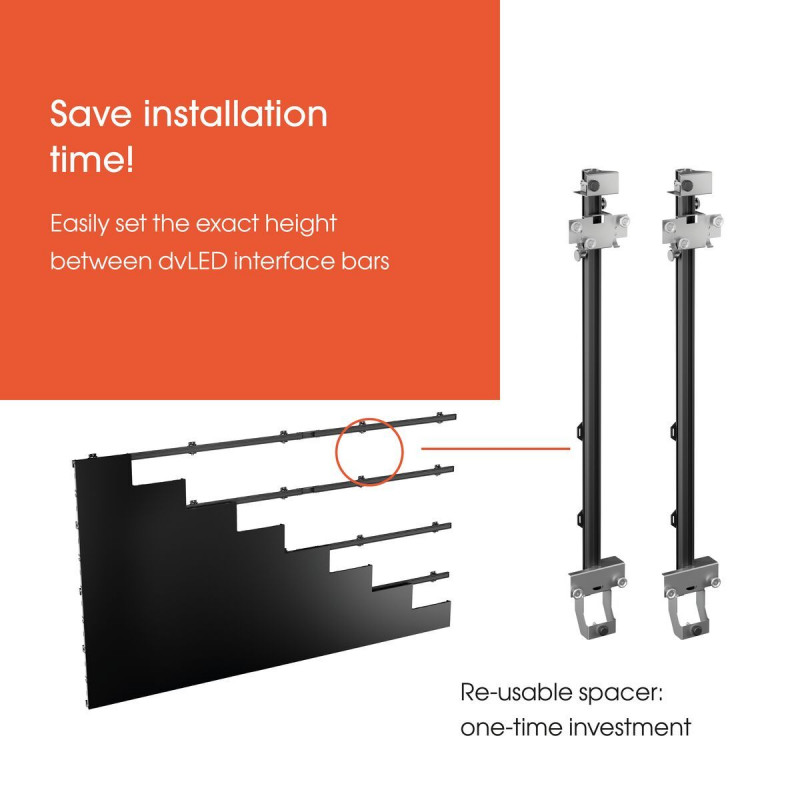 Vogel's INT 8224 dvLED Video Wall Mount for LG LSBB Series (7952230)