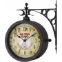 TFA 603011 Quartz Wall Clock, Antique, Black