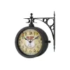 TFA 603011 Quartz Wall Clock, Antique, Black