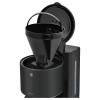 WMF Stelio Coffee Machine with Glass Jug, Deep Black (412150071)