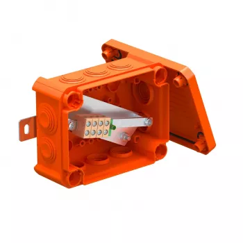 OBO Bettermann T100ED 4x4AD Cable Junction Box, 150x116x67 mm, Pastel (7205764)